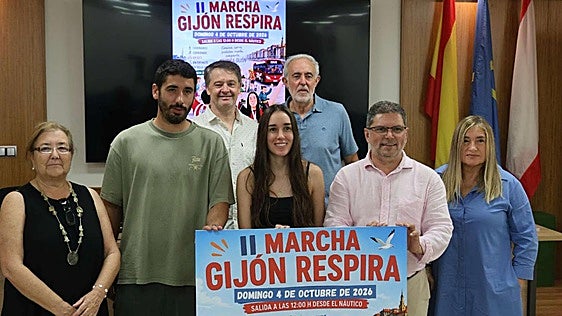 En marcha por un Gijón sostenible y sin barreras, con homenaje a la actividad de Alejandro Catrain