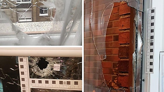 Los vecinos del hombre que disparó por error desde su piso en Gijón: «Nos entraron las balas por la ventana, estamos vivos de milagro»