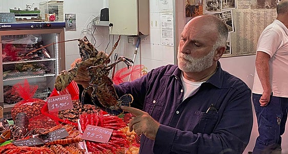 José Andrés, chef de lujo en las fiestas de Cimavilla de Gijón