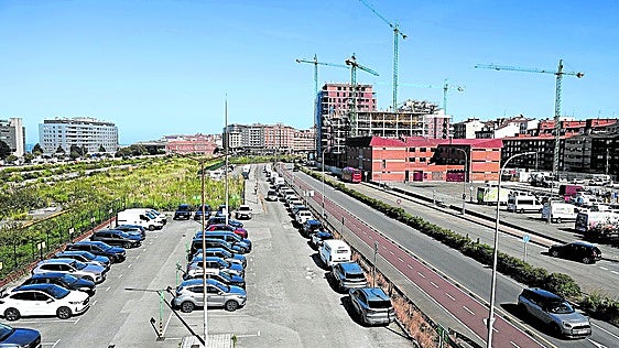 La acumulación de obras condicionará el tráfico en el entorno del plan de vías de Gijón al menos hasta 2029