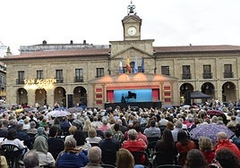 Concierto en el Ayuntamiento de Avilés en las últimas fiestas de San Agustín