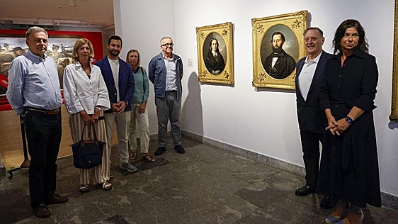 La obra de Dionisio Fierros crece en el Museo Casa Natal de Jovellanos con la donación de la familia Parada Bendi