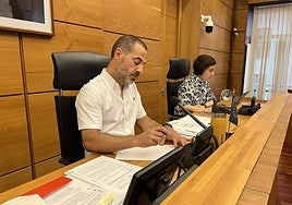 El alcalde de Siero, Ángel García, 'Cepi'.