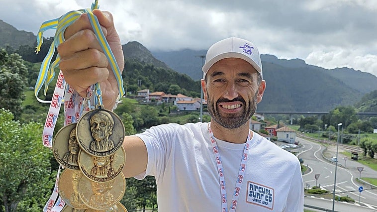 Walter Bouzán, ganador del Descenso Internacional: «Mentalmente, el Sella me consume»