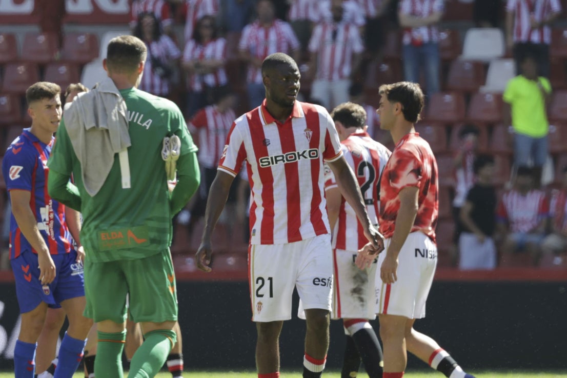 Las imágenes que deja el Sporting 0-1 Eldense