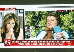 Momento en que Isabel García confiesa el crimen de su marido. / Foto y vídeo: Telecinco