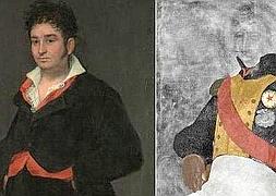 Hallan un retrato de Goya oculto bajo otro de sus cuadros