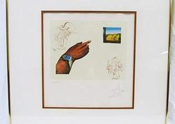 Reproducción cedida por Tacoma Goodwill Industries de la obra de Salvador Dalí. / Tacoma Goodwill (Efe)