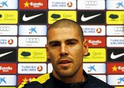 Valdés se despide de la afición. / Afp | Atlas