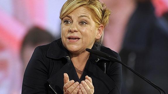 Valenciano: «Está claro que para que no perdamos las mujeres tienen que perder Rajoy y Cañete»