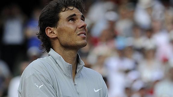 Nadal, tras ganar en Roland Garros. 