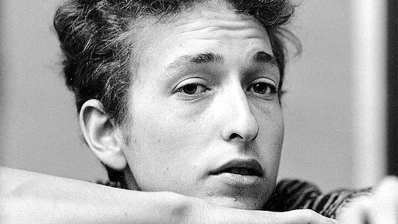 Bob Dylan, en los años sesenta. 