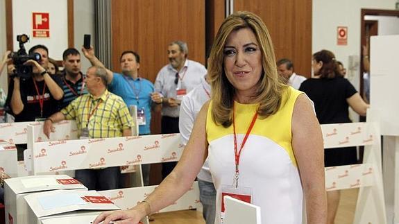 La presidenta andaluza, Susana Díaz. 