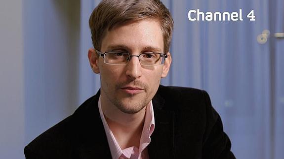 Edward Snowden, en una entrevista en televisión