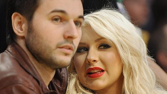 Christina Aguilera y Matt Rutler.