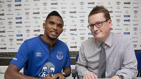 Samuel Eto'o ficha por el Everton