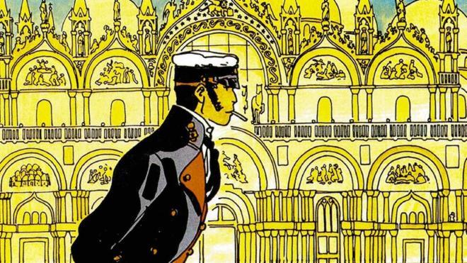 Dibujo de 'El Corto Maltés' 