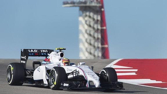 Felipe Nasr corriendo este fin de semana en Austin. 