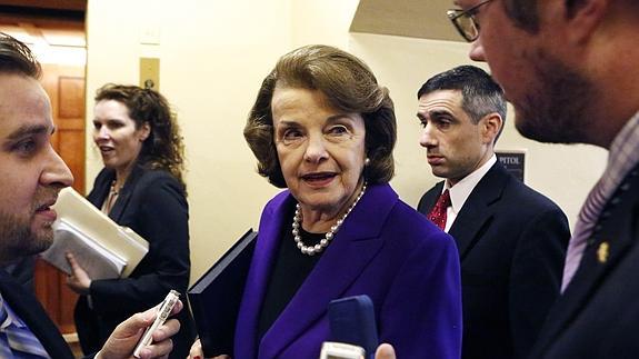 La senadora nortemericana Dianne Feinstein.