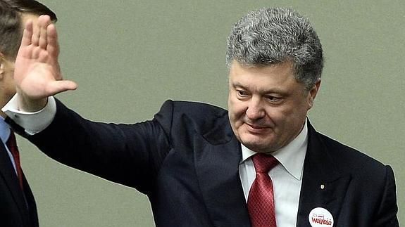El presidente ucraniano, Petro Poroshenko. 
