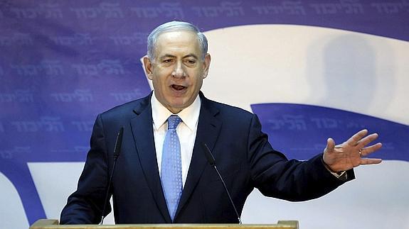 Benjamín Netanyahu. 