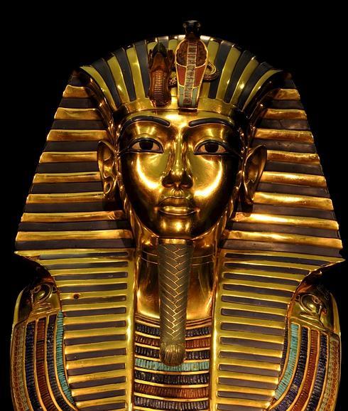 La máscara de Tutankamón.