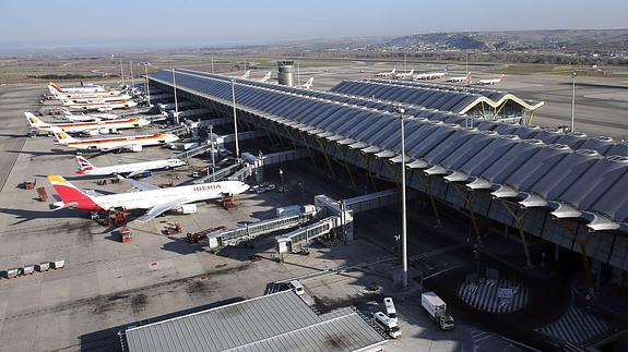 Aeropuerto Adolfo Suárez Madrid-Barajas.