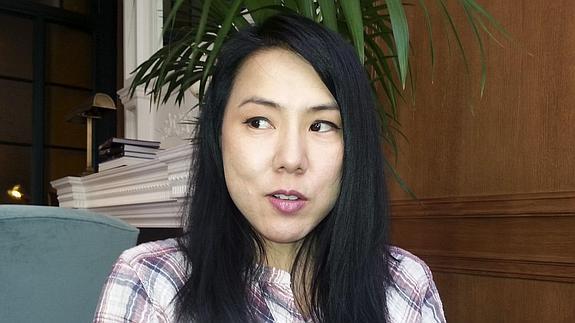 La escritora estadounidense Suki Kim. 