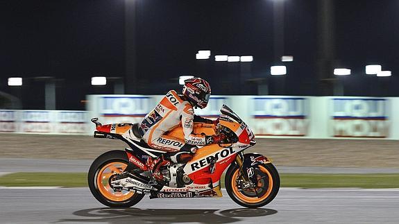 Marc Márquez, en Losail