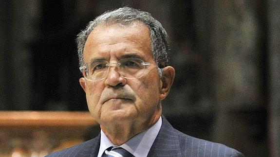 El expresidente de la Comisión Europea Romano Prodi. 