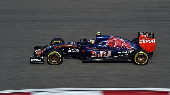 El monoplaza de Carlos Sainz. 