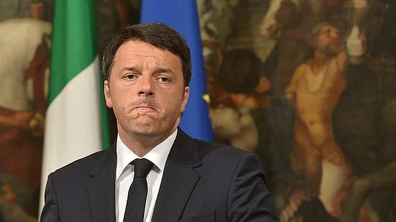 El jefe de gobierno italiano, Matteo Renzi.