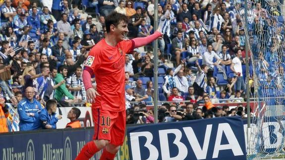 Leo Messi, estelar en feudo espanylista. 