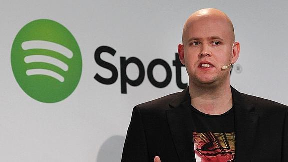 El director ejecutivo de Spotify, Daniel Ek.