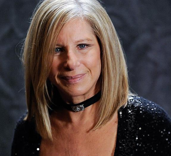 La cantante, actriz y directora Barbra Streisand.