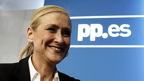 Cristina Cifuentes, candidata del PP a la Comunidad de Madrid. 