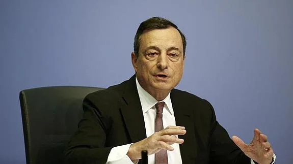 El presidente del Banco Central Europeo (BCE), Mario Draghi. Reuters