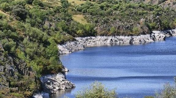 El río Tajo proporciona un gran caudal de agua para regar los campos de la comarca.