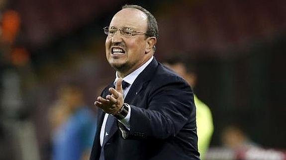 Rafa Benítez, en un partido. 