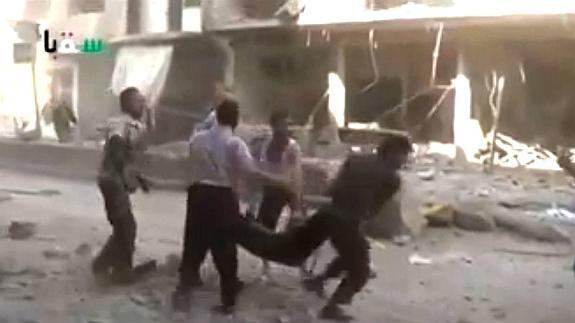 Atentado en Damasco.