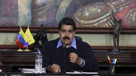 El presidente de Venezuela, Nicolás Maduro. 