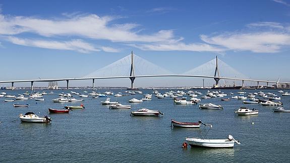 Panorámica del Puente de la 'Constitución 1812'.