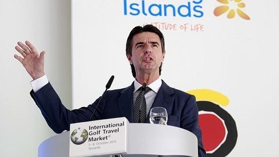 El ministro de Industria, Energía y Turismo, José Manuel Soria. 