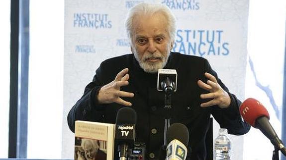 El escritor Alejandro Jodorowsky.