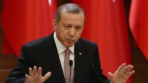 El presidente turco, Recep Tayyip Erdogan. 