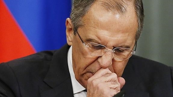 El ministro ruso de Exteriores. 