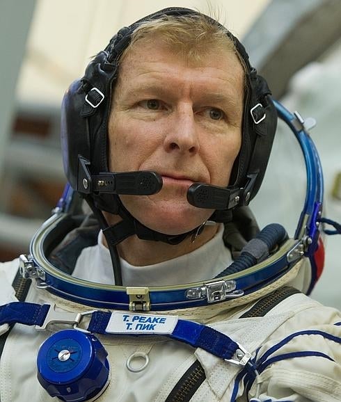 Imagen de archio de Tim Peake. 