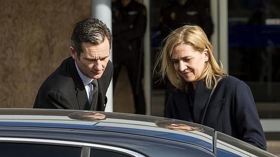 La infanta Cristina e Iñaki Urdangarin.