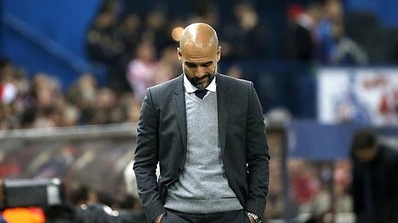 Pep Guardiola, entrenador del Bayern. 