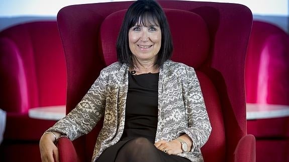 Bernadette Andrietti, directora de Marketing y Ventas de Intel Europa.